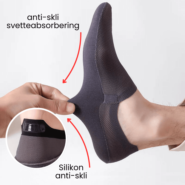 ComfySocks™ - Pustende Antisklisokker (3+3 Par Gratis)