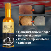 FuelBoost™ - Forbedre motorprestasjon og rens katalysatorer (1+1 GRATIS)