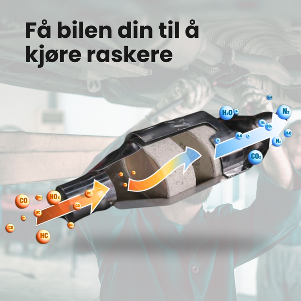 FuelBoost™ - Forbedre motorprestasjon og rens katalysatorer (1+1 GRATIS)