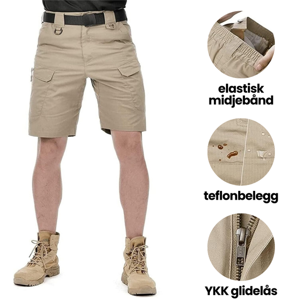 Olav™ - Ultimate Cargo Shorts med 7 Lommer + Gratis Belte